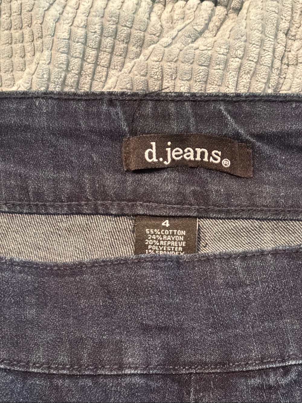 d.jeans Dark Indigo Denim jeans - Classic